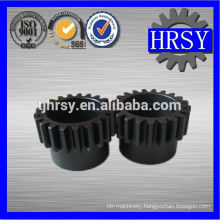 Machining black plastic gears small order is welcomed!